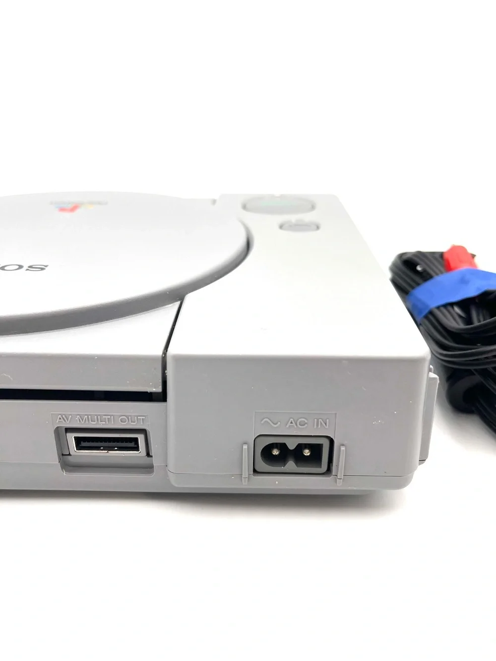 Vintage Sony PlayStation Classic Gray Console with AV Cables - Picture 6 of 8